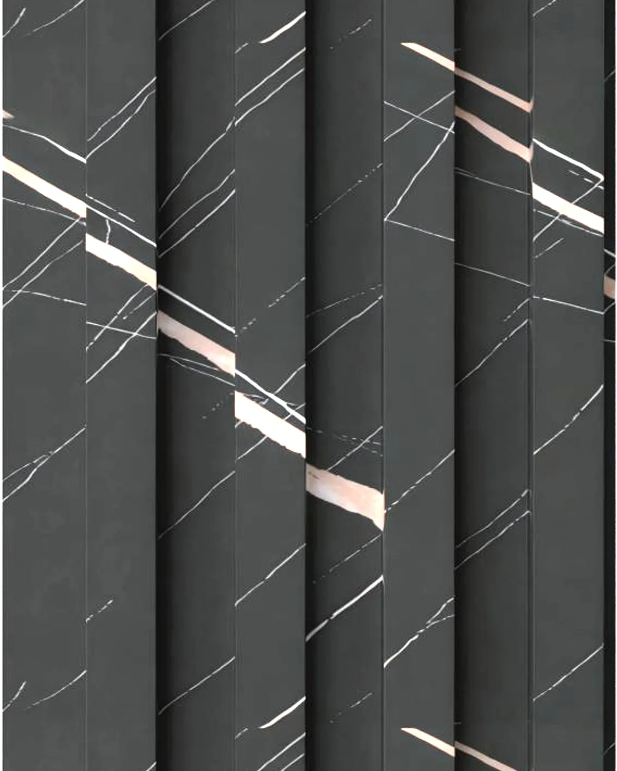 Black marble finish, 16022-2601 panel swatch