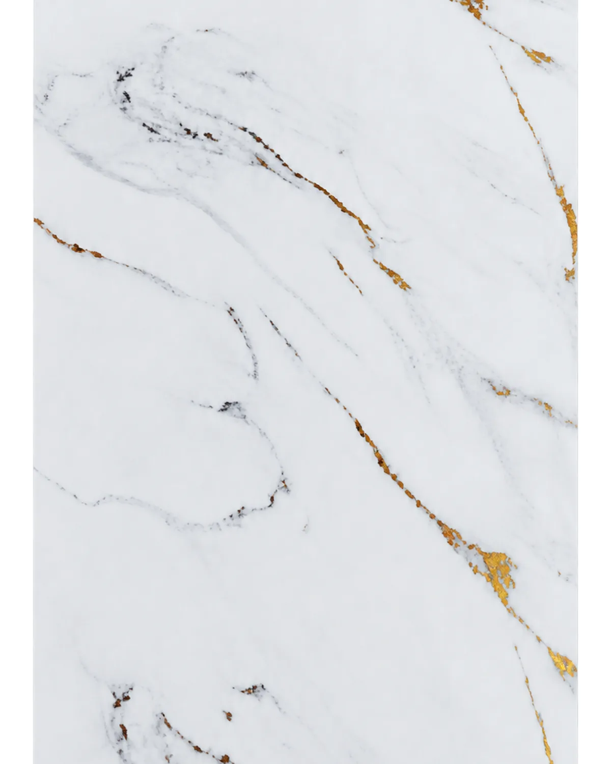 White marble, fine gold veining finish, LJ80007T panel swatch