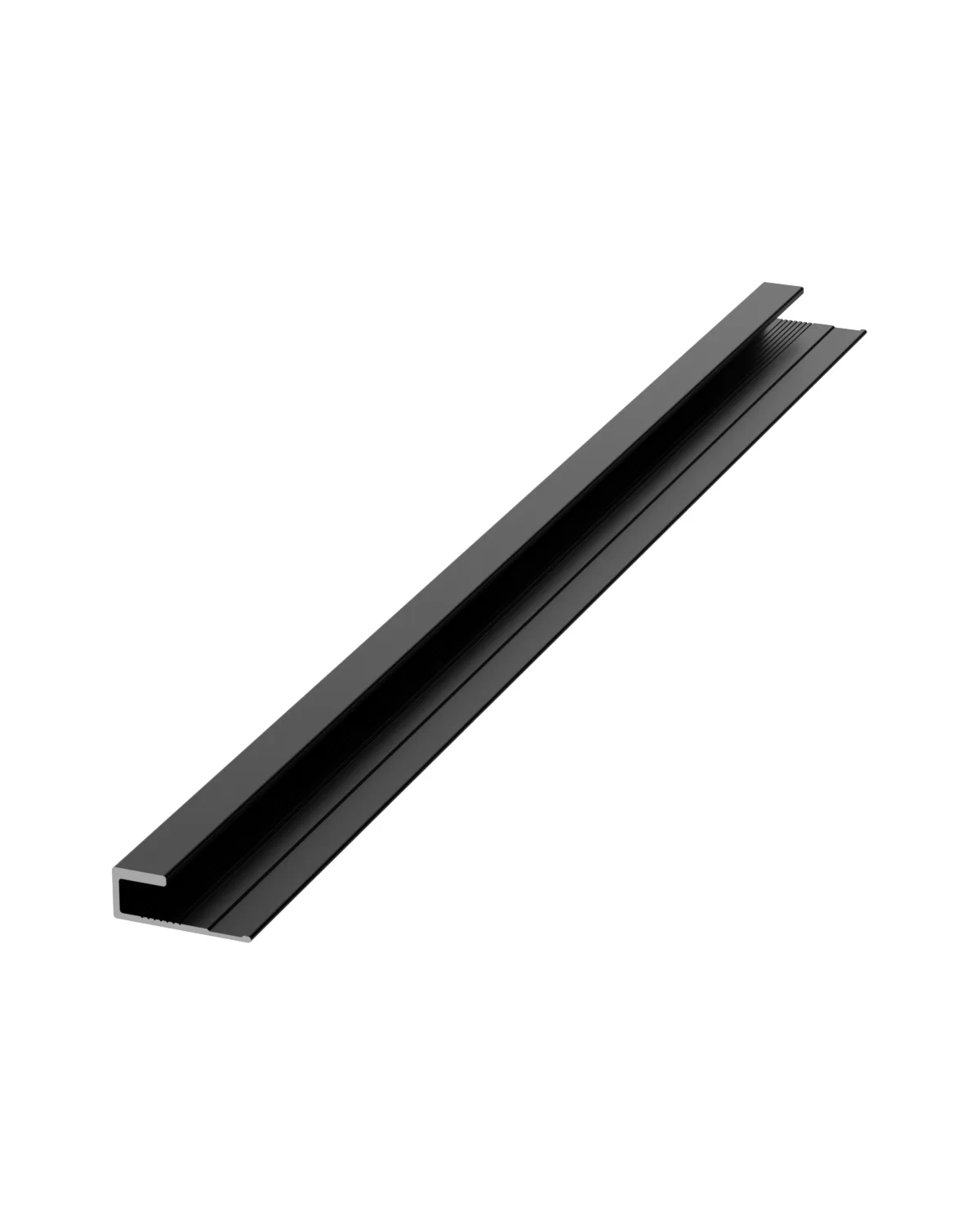 Black finish, LW135-B panel swatch